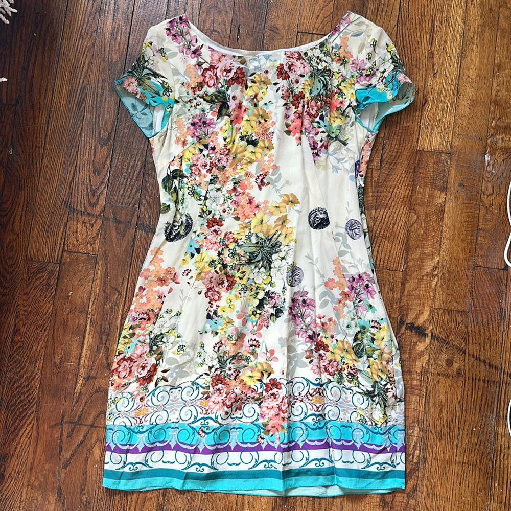 100% silk custom made dress